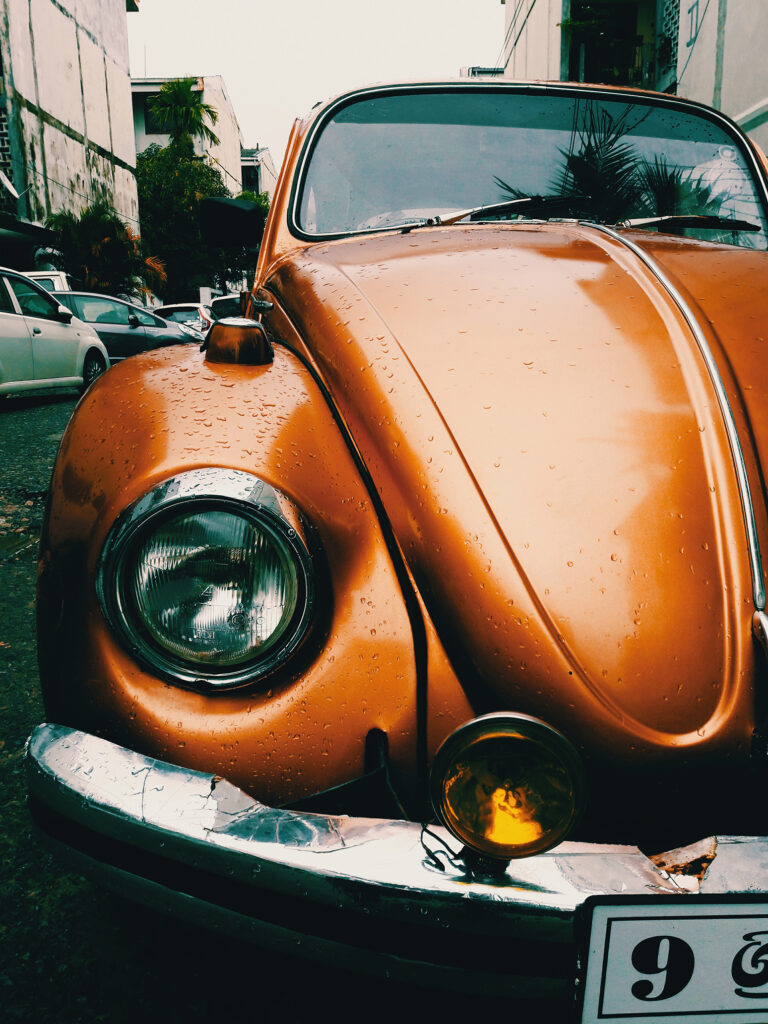 coccinelle rétro